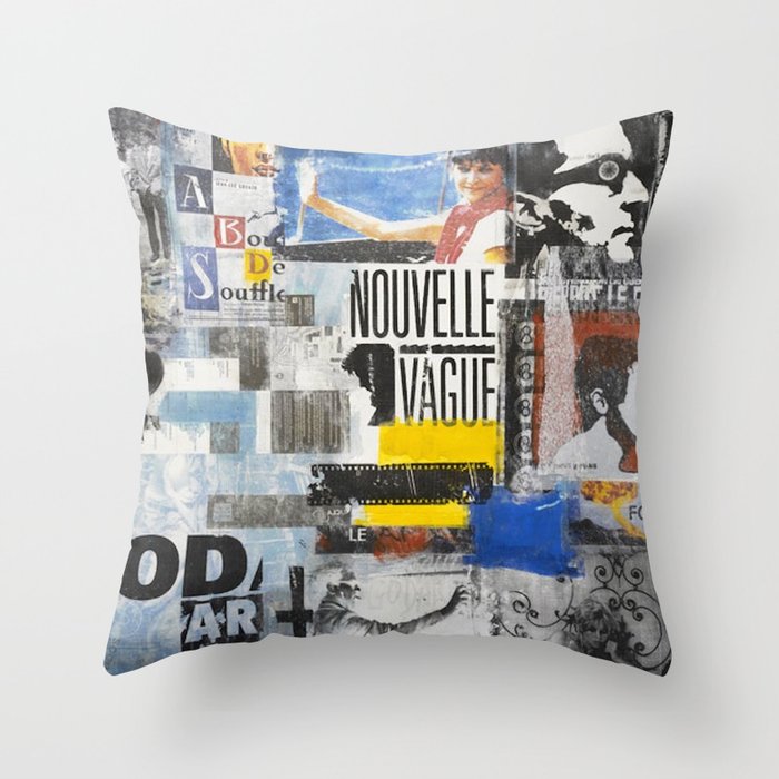 New Wave Throw Pillow
