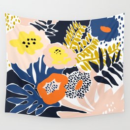 More design for a happy life Wall Tapestry