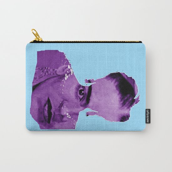 FRIDA - shirt version - blue/purple Carry-All Pouch