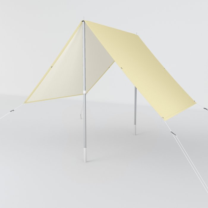 PASTEL YELLOW SOLID COLOR Sun Shade