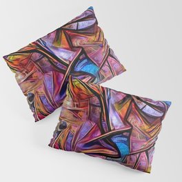 Color and Lines Pillow Sham