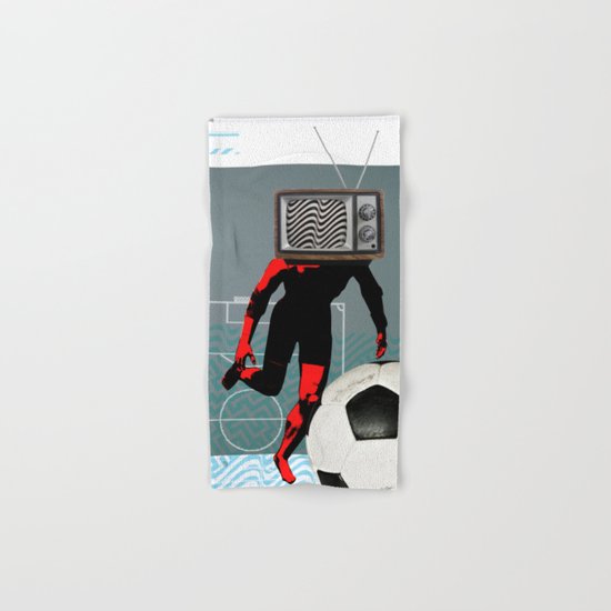 TV Football Run Hand & Bath Towel