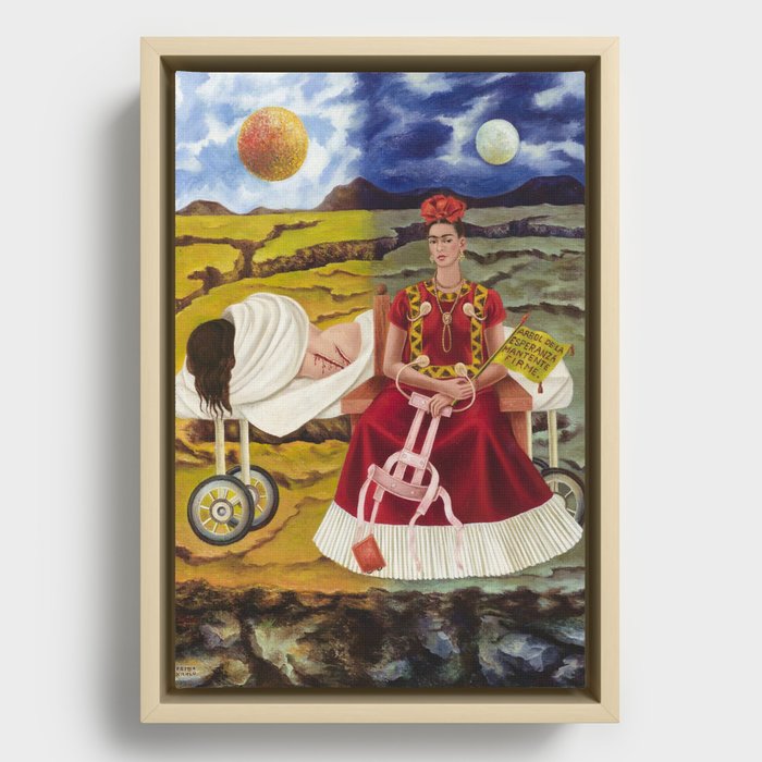 Frida Kahlo Tree of Hope 1946 Framed Canvas