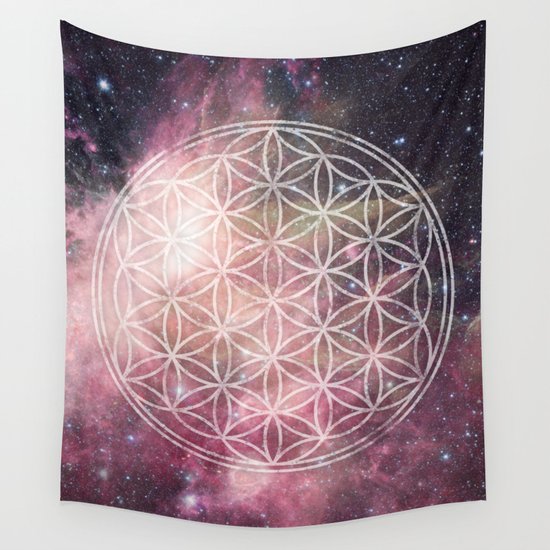 Sacred Geometry Universe 3 Wall Tapestry
