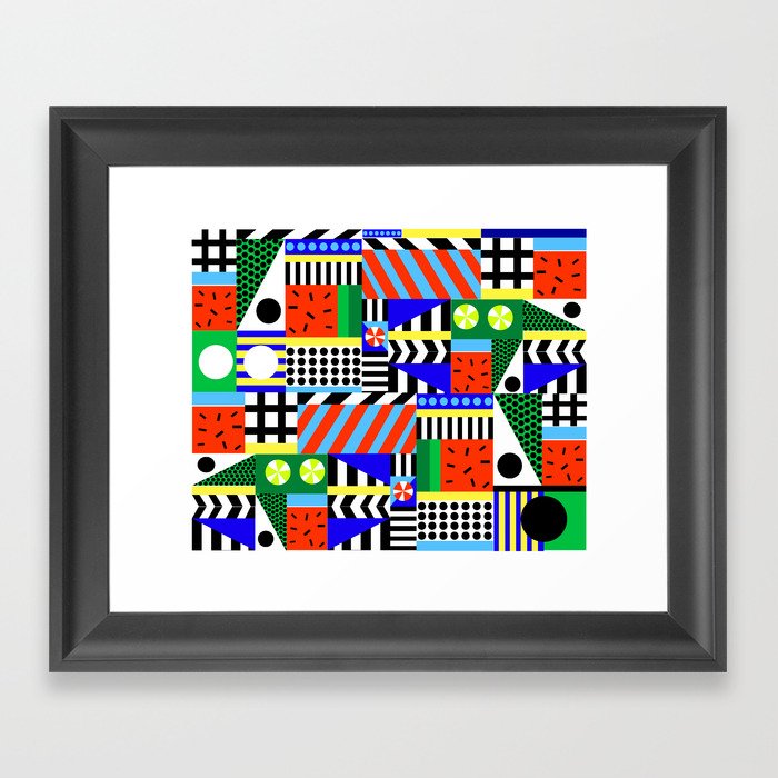 In love with summer Framed Art Print