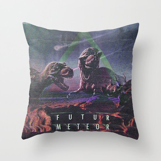 MYSTIC//DINO Throw Pillow