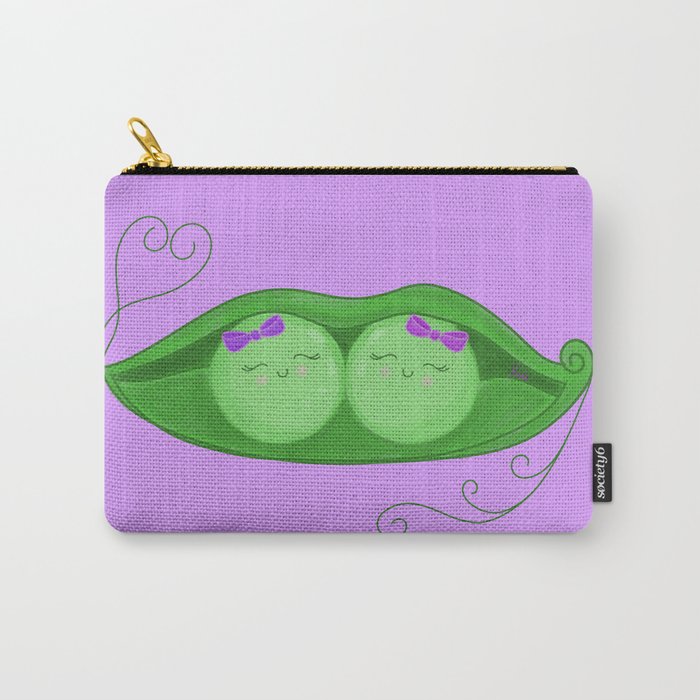 Two Peas in a Pod Carry-All Pouch