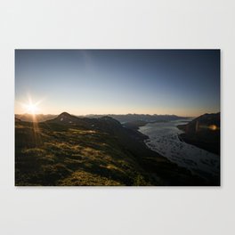 Alaska Sunrise II  Canvas Print