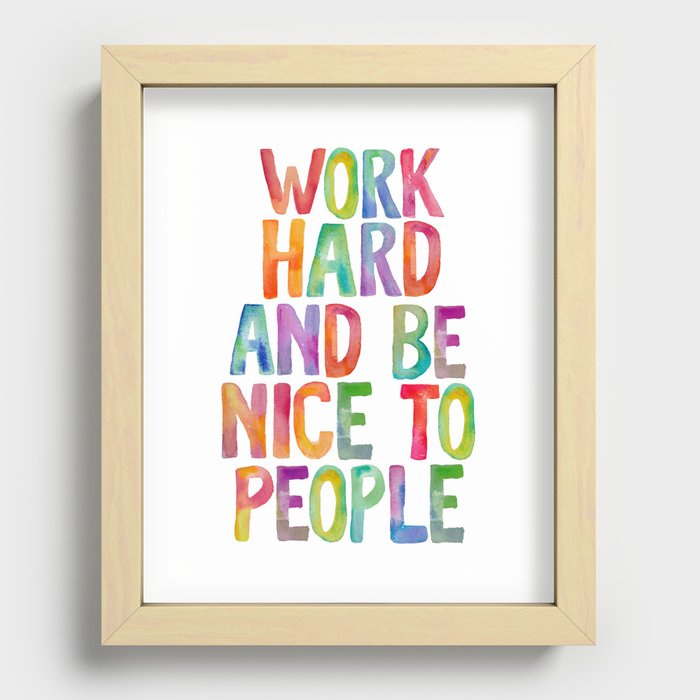 Recessed Framed Print