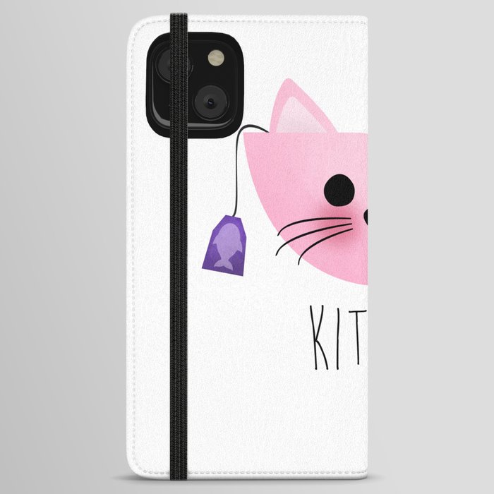 Kit-tea (Cat Teacup) iPhone Wallet Case