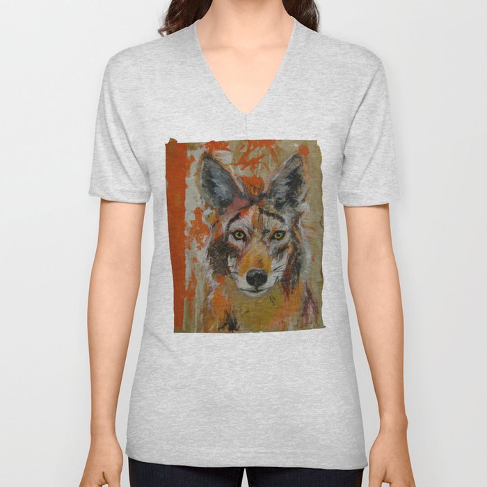 Coyote V Neck T Shirt