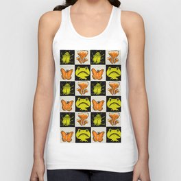 Lily pond repeat Unisex Tank Top