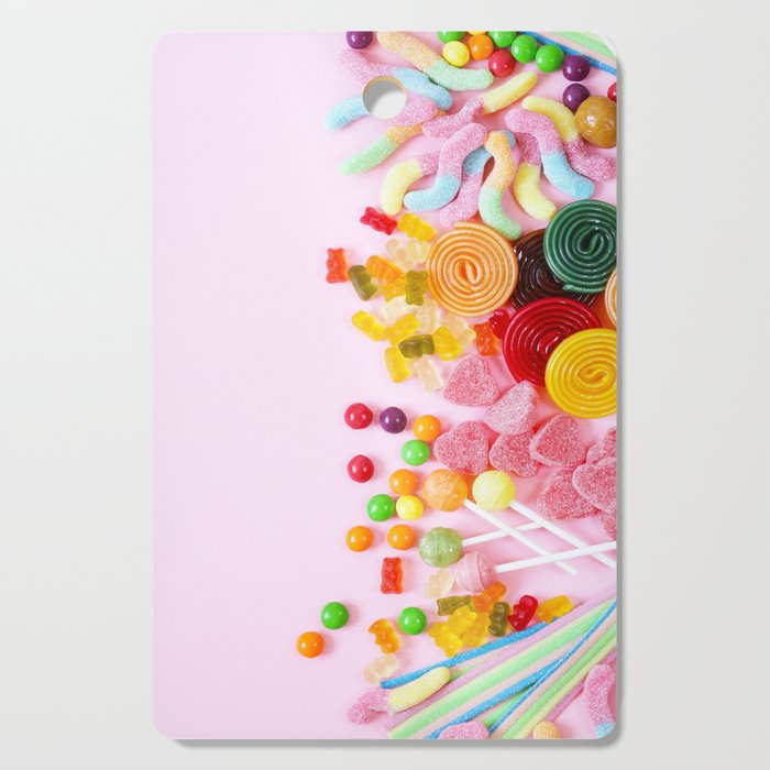 Blush Pink Candy  Cutting Board