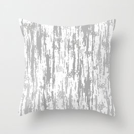 Grey Colors Gradient pattern.  light-grey, modern, minimalist. line. grey. white. Throw Pillow