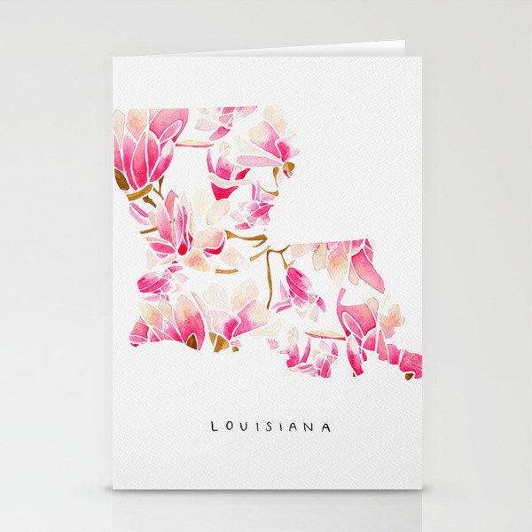 Louisiana State Flower - Magnolias Stationery Cards