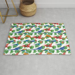 Macaw Parrot Rug