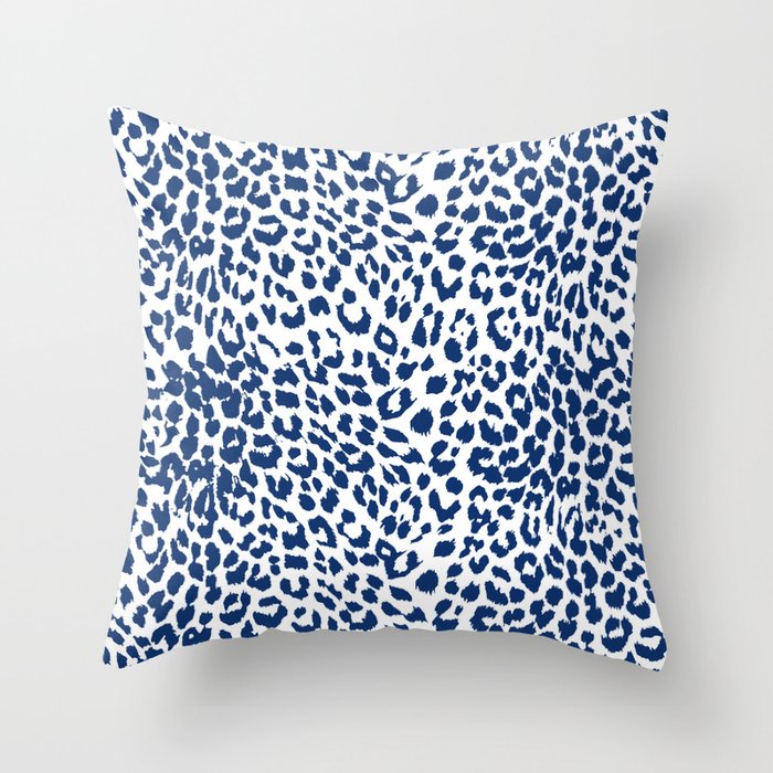 Light Leopard Skin Throw Pillow