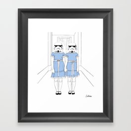 Grady twins troopers Framed Art Print