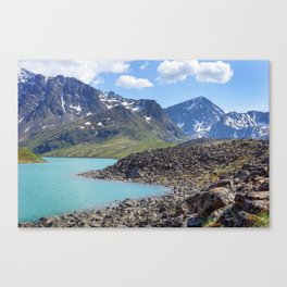 Alaska Glacial Lake Canvas Print