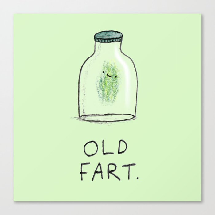 Old Fart Canvas Print
