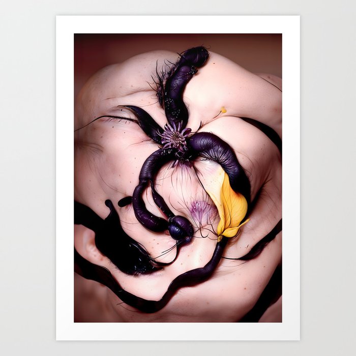 Orchid Fable 6 Art Print