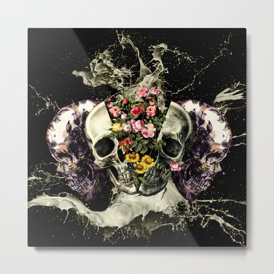Skull Metal Print
