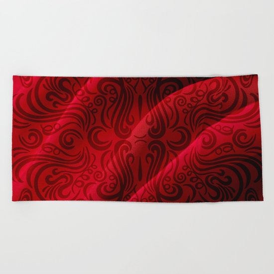 Ornaments Beach Towel