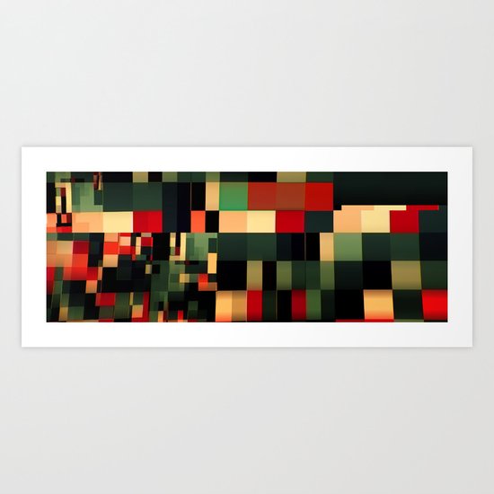 Patchwork VII Art Print