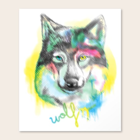 Wolf Canvas Print
