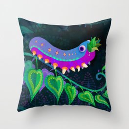Eat Too much Throw Pillow