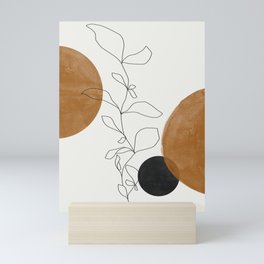 Abstract Plant Mini Art Print