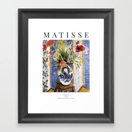 Henri Matisse - Poppies - Exhibition Poster Framed Art Print