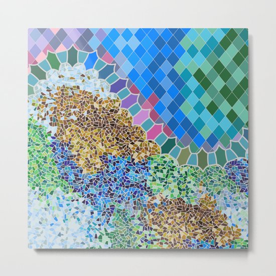 INSPIRED BY GAUDI Metal Print