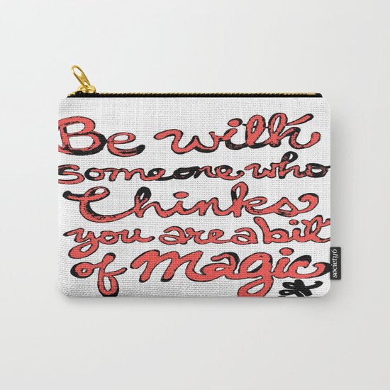 Be With Someone Peachy!!! Carry-All Pouch