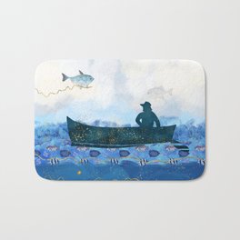 The Fisherman's Dream #2 Bath Mat