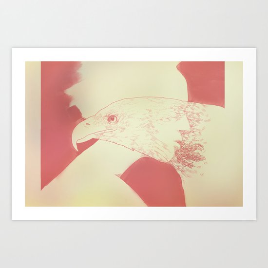 "Once I Was an Eagle" by Justin Hopkins Art Print