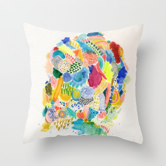 It's like a fucking awesome incredible dream Throw Pillow