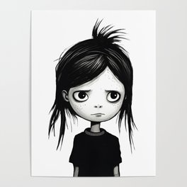 Angry Girl Poster