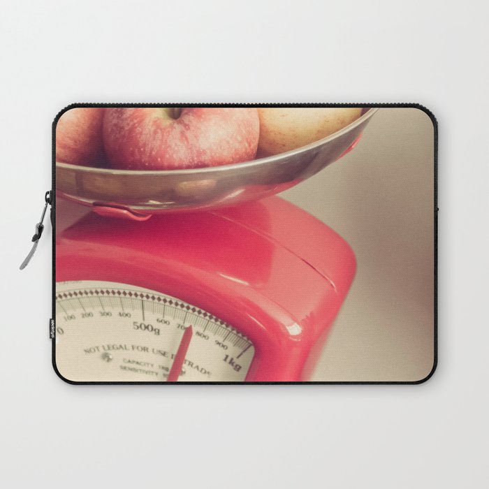 Apples in Scales Still Life Laptop Sleeve