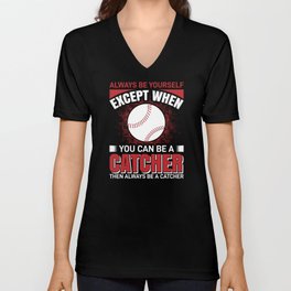 Always Be a Cather Unisex V-Neck