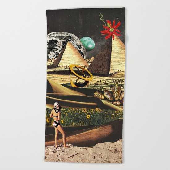 Once a Fertile Land Beach Towel