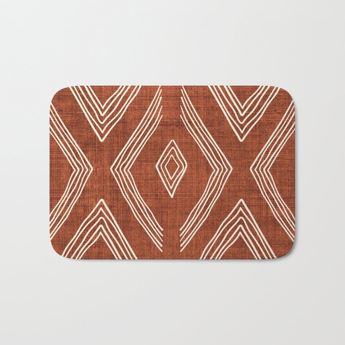 Birch in Rust Bath Mat