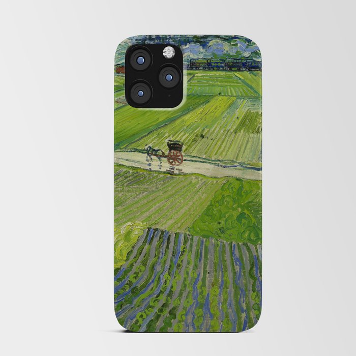 Landscape at Auvers after Rain by Vincent van Gogh iPhone Card Case