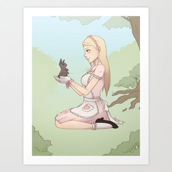 Garden Discovery Art Print