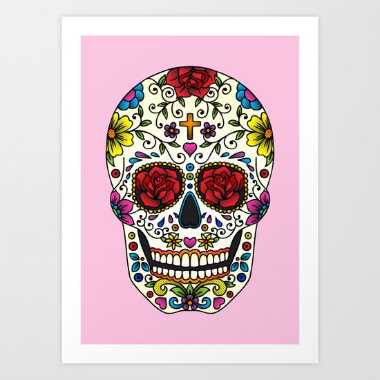 Sugar Skull Art Print