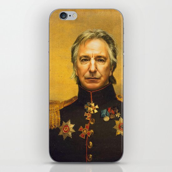 Alan Rickman - replaceface iPhone & iPod Skin