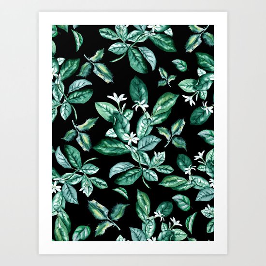 Leaves Art Print