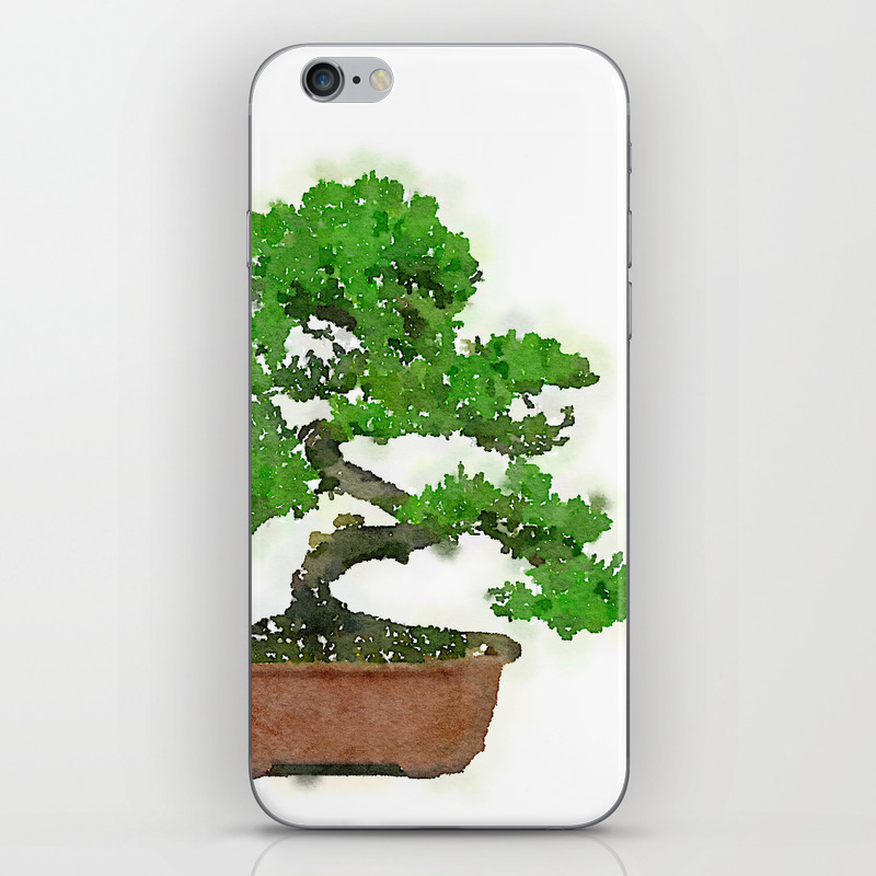 Japanese Bonsai Tree Iphone Skin By Mozayix Society6