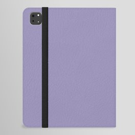 Courageous Mid Tone Purple Blue Solid Color Pairs To Sherwin Williams Brave Purple SW 6823 iPad Folio Case