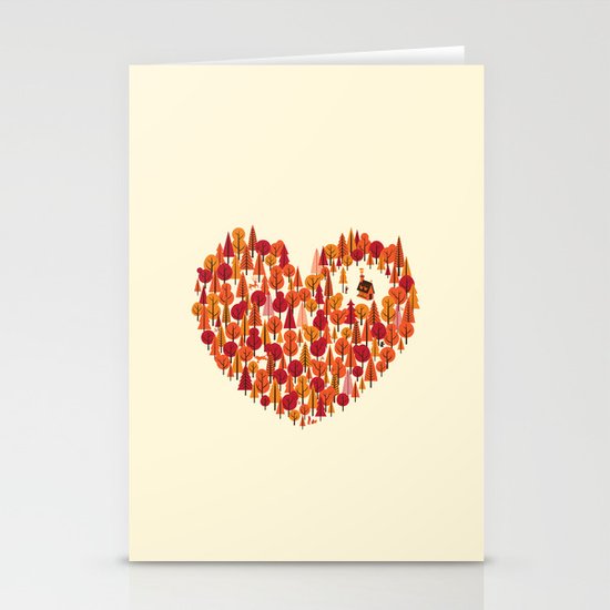 Wild at Heart Stationery Cards